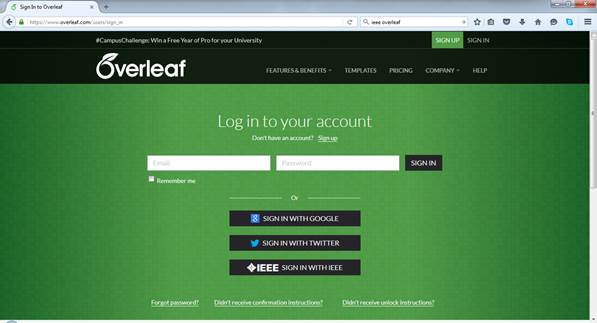 Lee más sobre el artículo Overleaf: otra excelente herramienta gratis con tu membresia IEEE