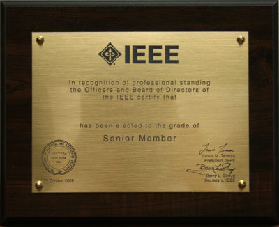 SM Plaque
